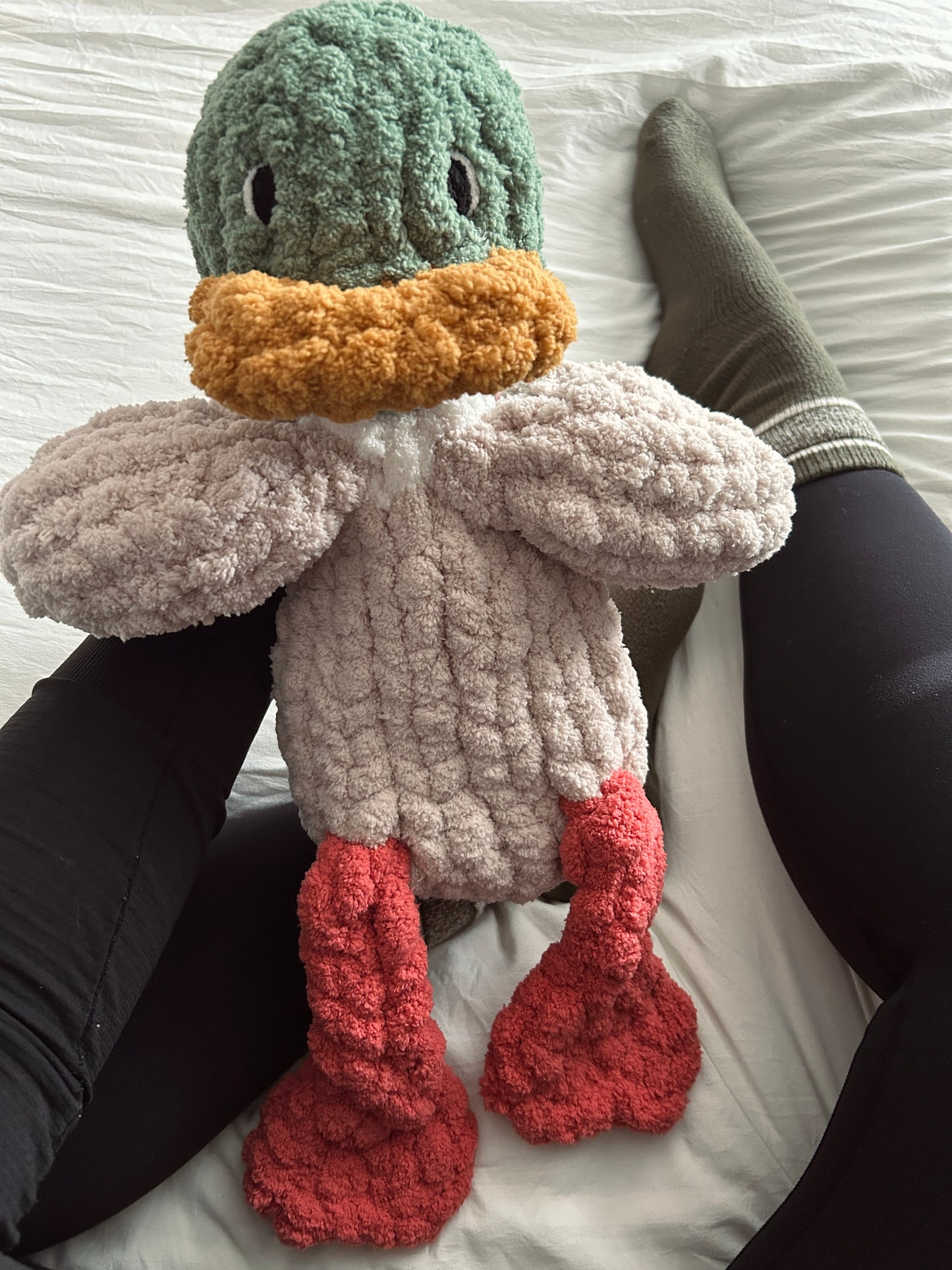 Large duck snuggler