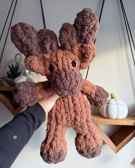 Mini moose snuggler