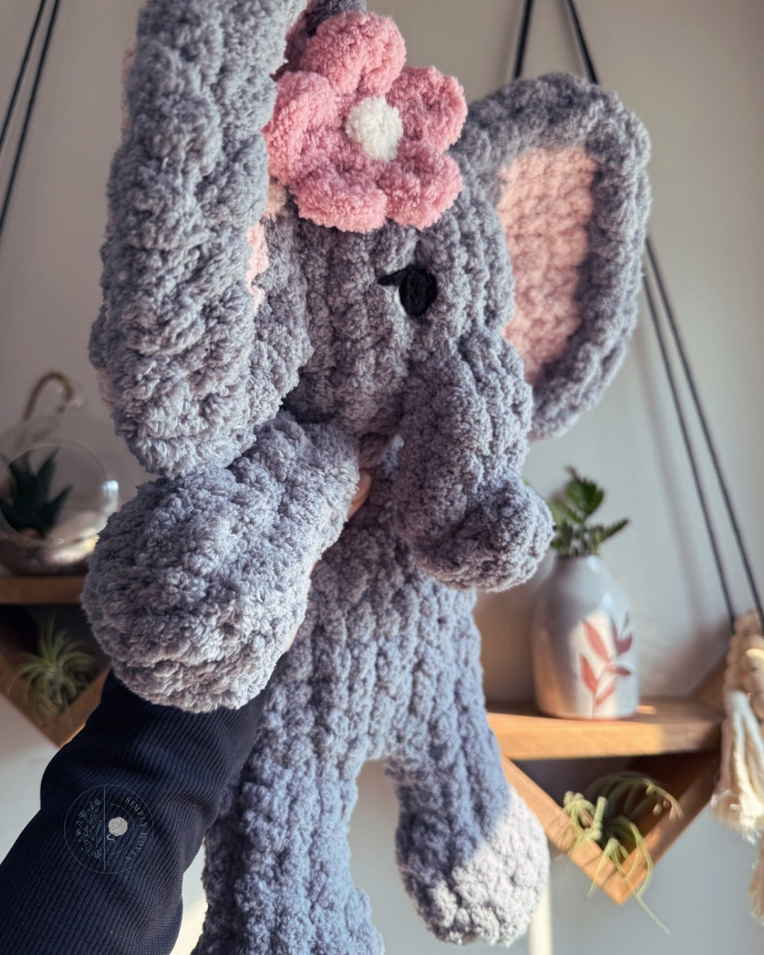 Elly the elephant snuggler