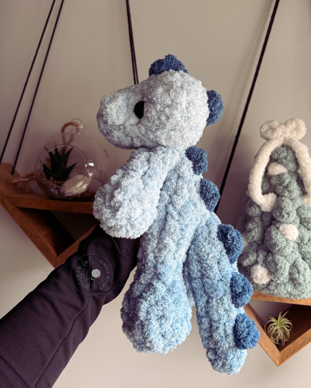 MINI rexxy dino snuggler