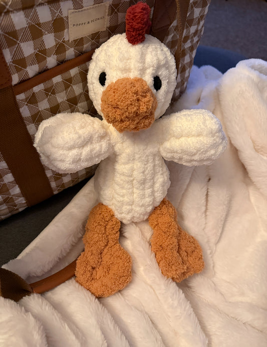 Mini Charli chicken snuggler