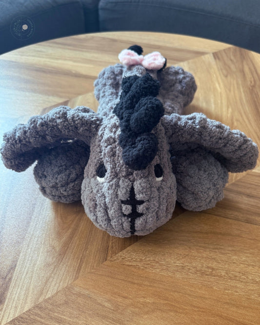 Mini “Eeyore” inspired snuggler