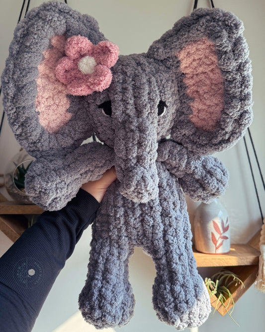 Elly the elephant snuggler